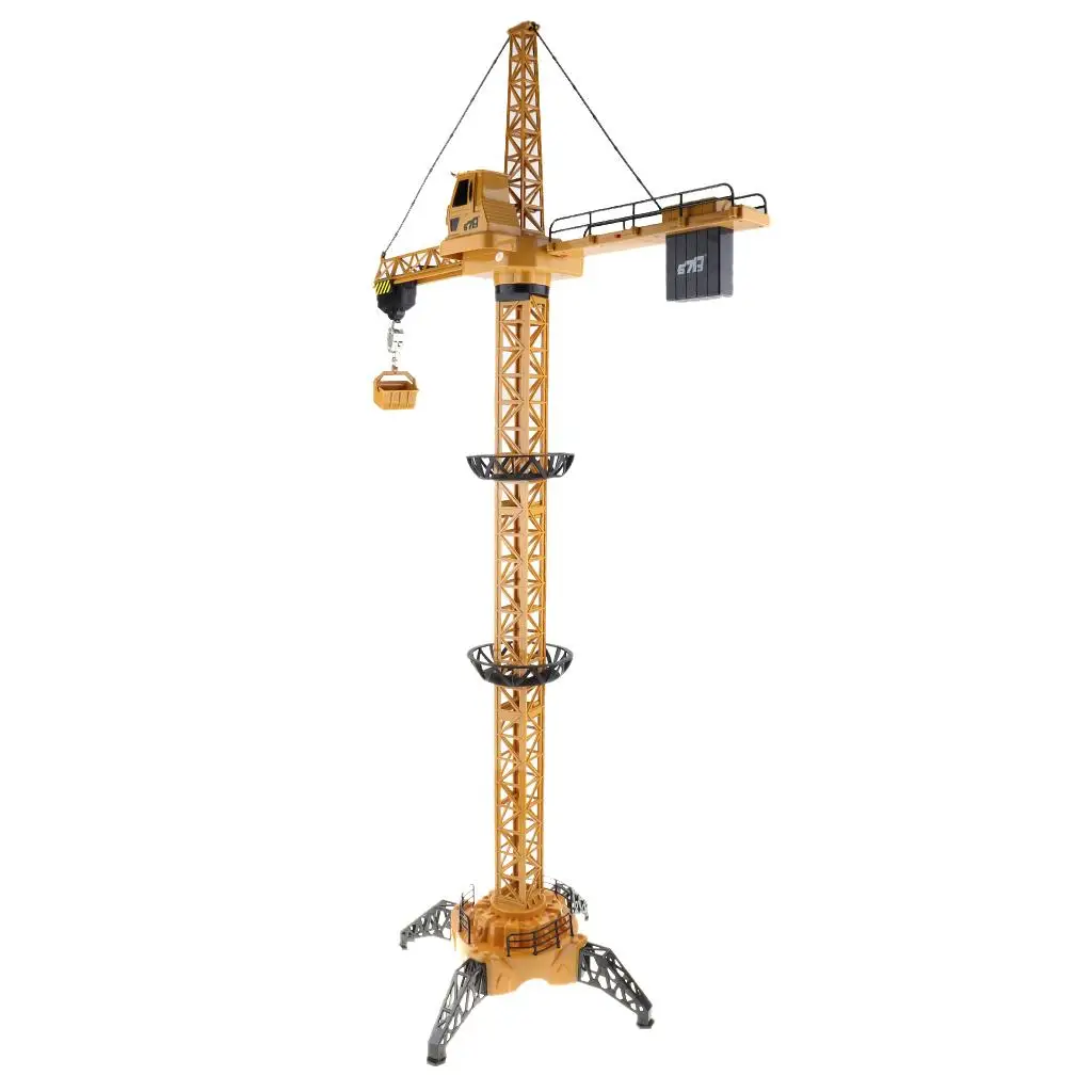 6 Channel RC Tower Crane Vehicles 680 Rotation Lift Up with 6 Channel for Kids Construction Engineering Toys Model
6 Channel RC Tower Crane Vehicles 680 Rotation Lift Up with 6 Channel for Kids Construction Engineering Toys Model