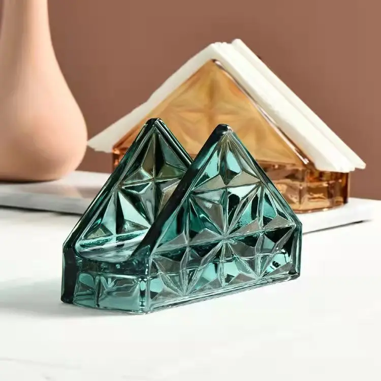 Nordic Vintage Glass Tissue HolderNapkin Holder Hotel Cafe Storage Rack Tower Holder Servilletero Home Desktop Decoration
Nordic Vintage Glass Tissue HolderNapkin Holder Hotel Cafe Storage Rack Tower Holder Servilletero Home Desktop Decoration