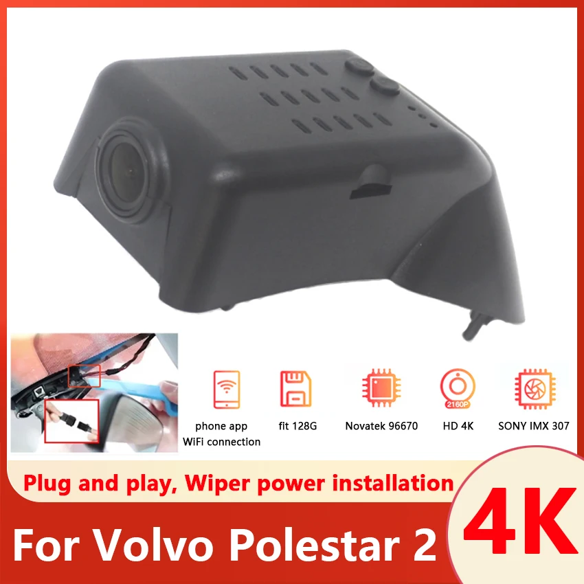 New! Plug and play Car Dvr WiFi Dash Cam Camera Video Recorder Original For Volvo Polestar 2 2020 2021 2022 2023 UHD 4K DashCam
New! Plug and play Car Dvr WiFi Dash Cam Camera Video Recorder Original For Volvo Polestar 2 2020 2021 2022 2023 UHD 4K DashCam