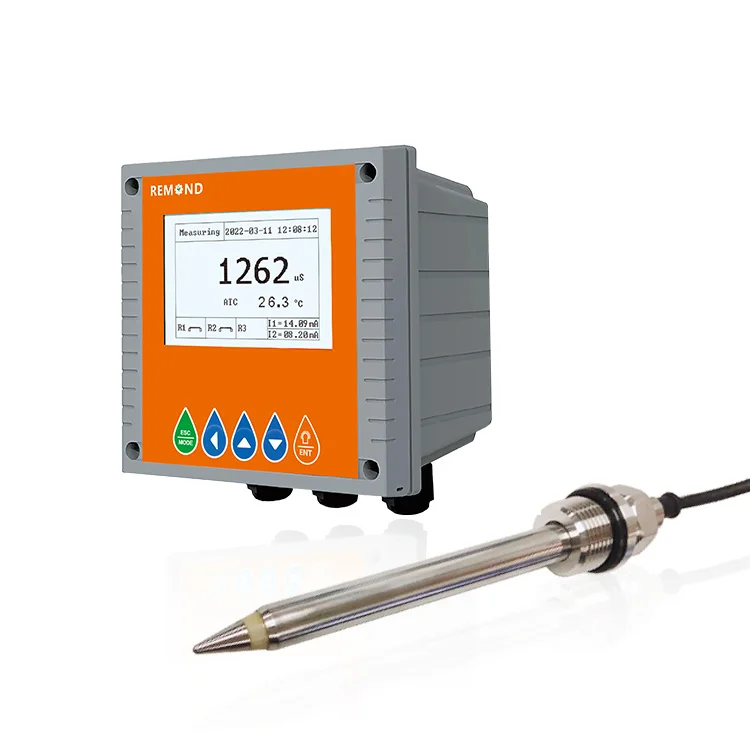 Online Conductivity Meter 4-20ma Ec Sensor Electrode Stainless Steel Conductivity Sensor For Food And Drinking Water
Online Conductivity Meter 4-20ma Ec Sensor Electrode Stainless Steel Conductivity Sensor For Food And Drinking Water