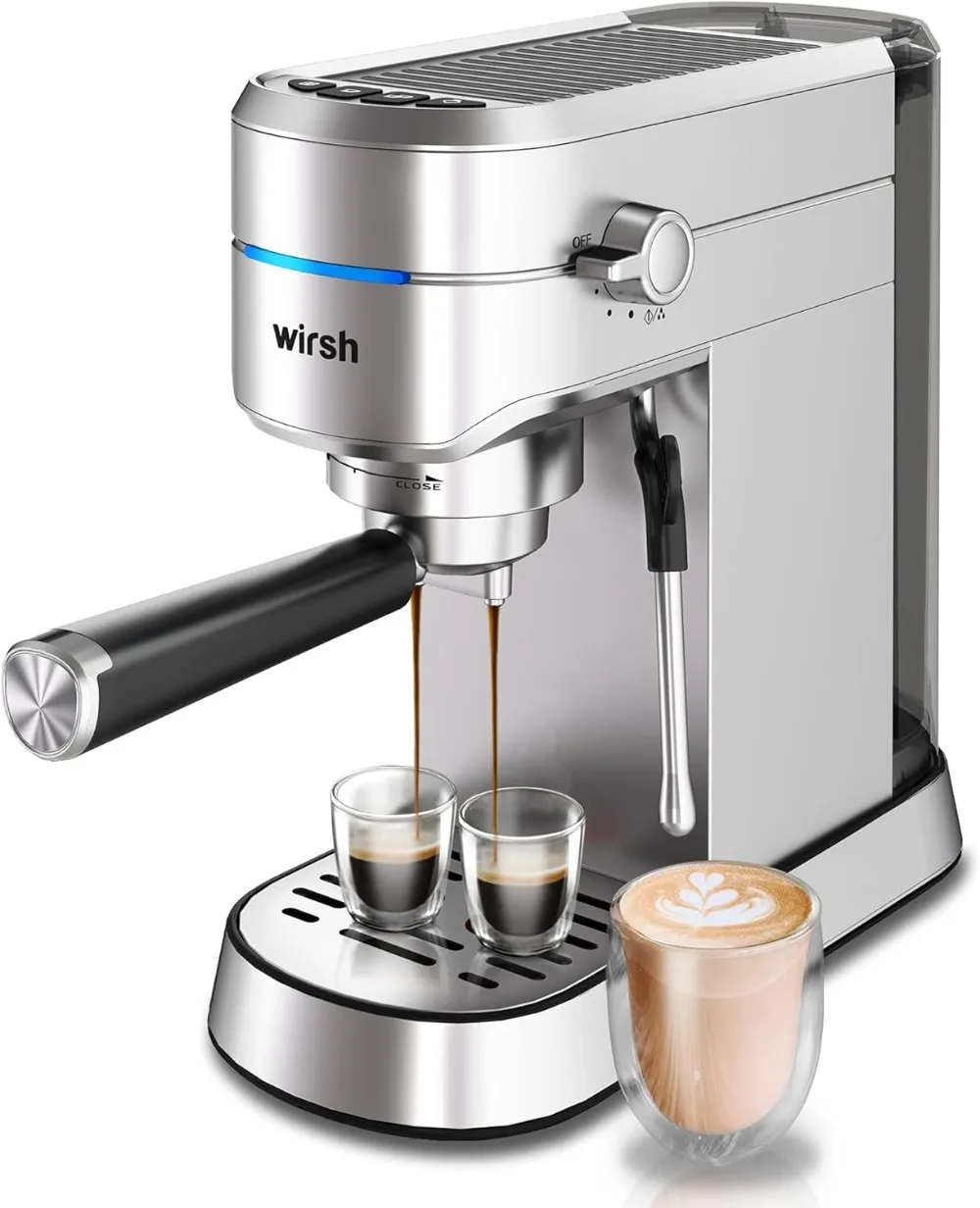 Espresso Machine,20 Bar Espresso Maker with Commercial Steamer for Latte and Cappuccino, Expresso Coffee Machine (Home Barista)
Espresso Machine,20 Bar Espresso Maker with Commercial Steamer for Latte and Cappuccino, Expresso Coffee Machine (Home Barista)