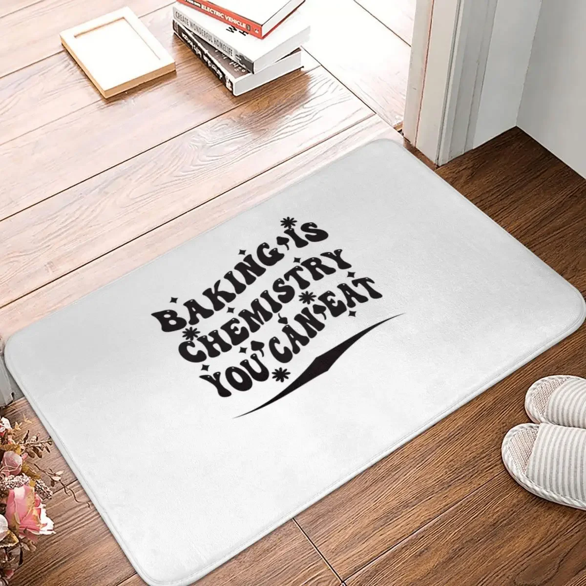 Baking Is Chemistry Doormat Rug Carpet Mat Footpad Polyester Anti-slip Antiwear Front Room Corridor Kitchen Bedroom Balcony
Baking Is Chemistry Doormat Rug Carpet Mat Footpad Polyester Anti-slip Antiwear Front Room Corridor Kitchen Bedroom Balcony