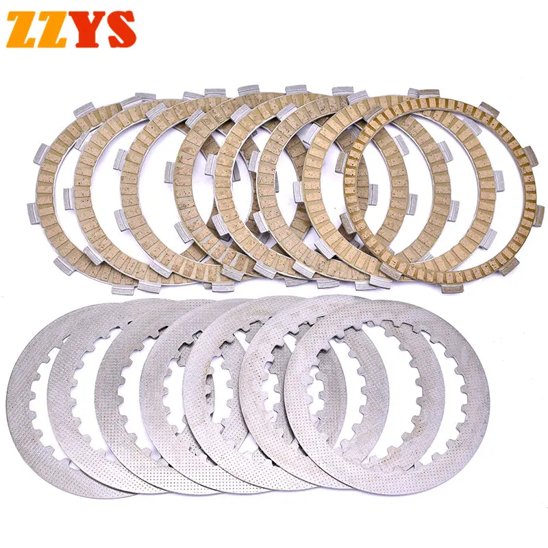 Steel and Friction Clutch Plate Kit For Honda NTV650 Revere RC33 XL650 XL650V Transalp RD10 RD11 XL NTV 650 CTX700 CTX 700 RC69
Steel and Friction Clutch Plate Kit For Honda NTV650 Revere RC33 XL650 XL650V Transalp RD10 RD11 XL NTV 650 CTX700 CTX 700 RC69