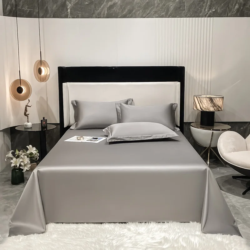 Sheet single piece dormitory bedding pure cotton long staple cotton solid color double sheet 2023
Sheet single piece dormitory bedding pure cotton long staple cotton solid color double sheet 2023