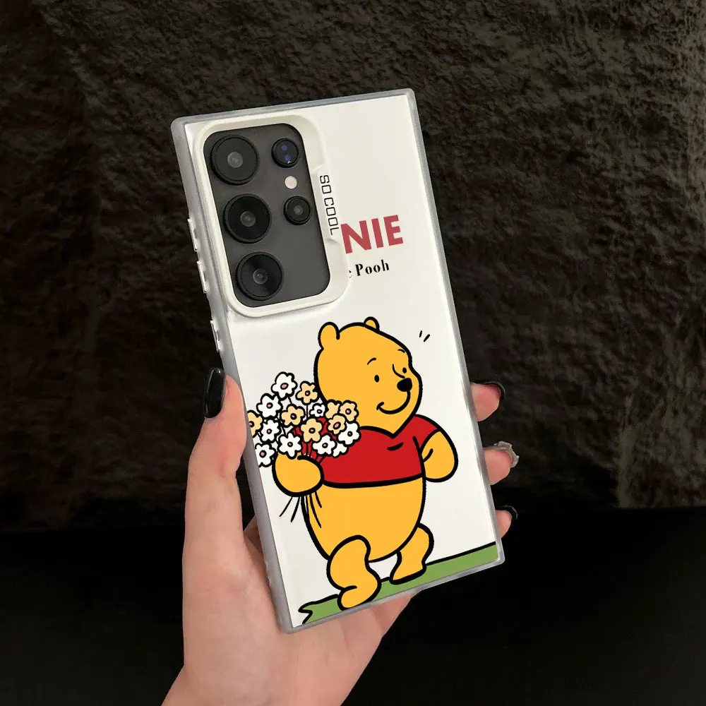 Cartoon Winnies The Pooh Piglet S25 Case For Samsung S25 S24 Ultra Carcasa For Galaxy S23 S22 S21 FE S20 Ultra Plus Phone Cover Cartoon Winnies The Pooh Piglet S25 Case For Samsung S25 S24 Ultra Carcasa For Galaxy S23 S22 S21 FE S20 Ultra Plus Phone Cover