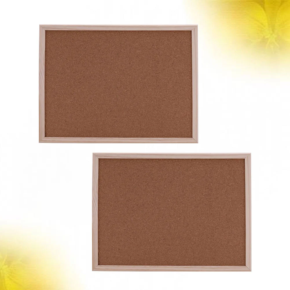 2 Cork Board Bulletin Board Framed Hanging Pin Board Message Board for Office School Home Decor 20X30
2 Cork Board Bulletin Board Framed Hanging Pin Board Message Board for Office School Home Decor 20X30