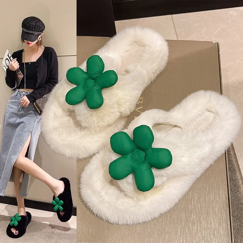 Winter Warm Flower Slippers Women 2024 New Indoor Household Plush Flat Bottom Comfortable Cotton Shoes Anti Slip Casual Shoes
Winter Warm Flower Slippers Women 2024 New Indoor Household Plush Flat Bottom Comfortable Cotton Shoes Anti Slip Casual Shoes