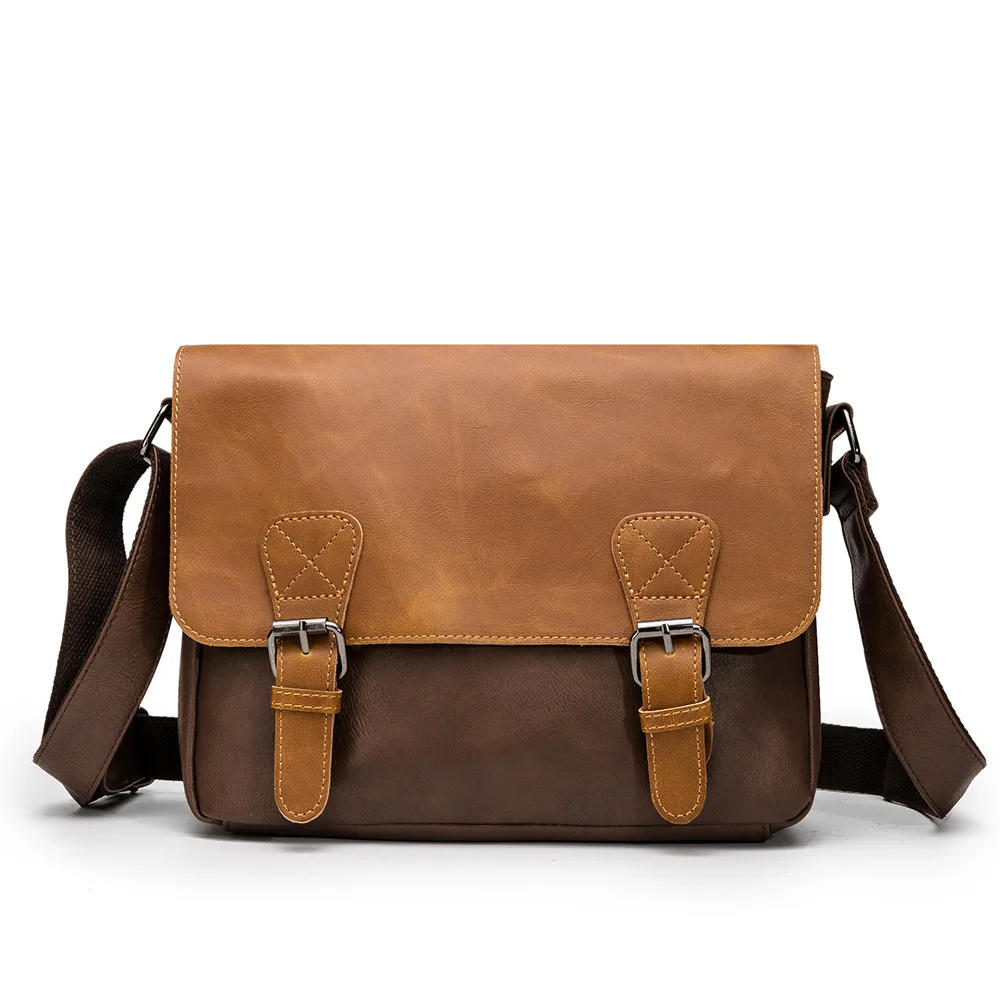 XZAN Fashion Men’s Crossbody Bag PU Leather Shoulder Handbag Vintage Male Messenger Bags High Quality Flap Purse for Women
XZAN Fashion Men’s Crossbody Bag PU Leather Shoulder Handbag Vintage Male Messenger Bags High Quality Flap Purse for Women