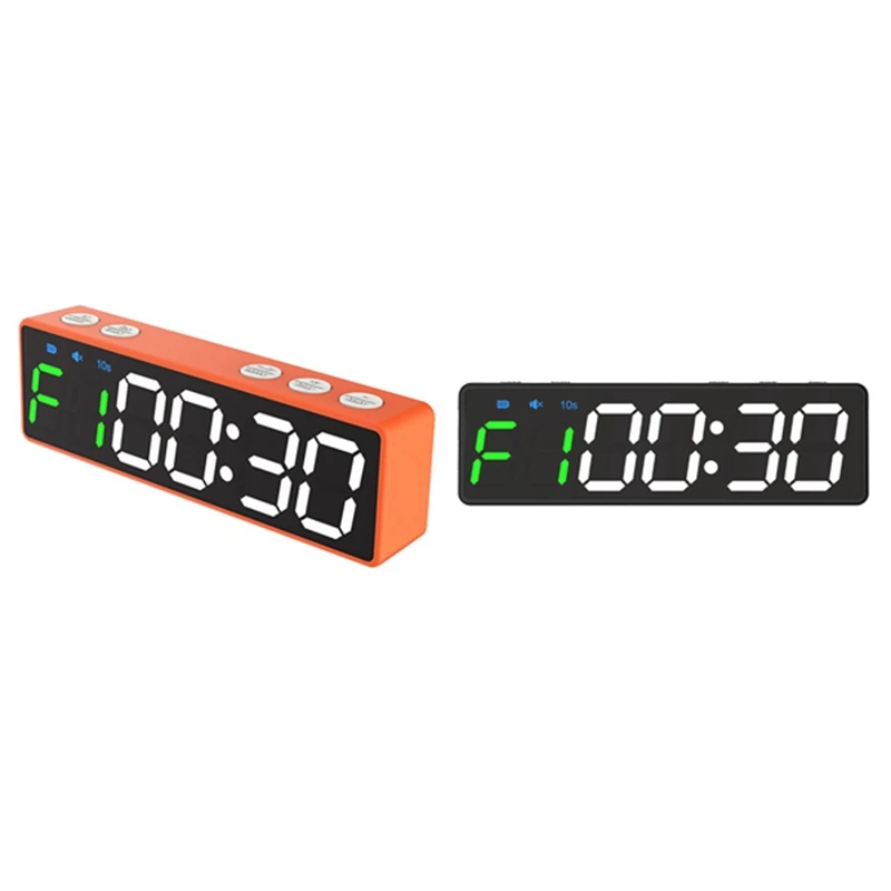 Portable Workout Timer,Gym Timer With Rechargeable And Built-In Magnetic Spine,LED Interval Timer For Home Garage
Portable Workout Timer,Gym Timer With Rechargeable And Built-In Magnetic Spine,LED Interval Timer For Home Garage