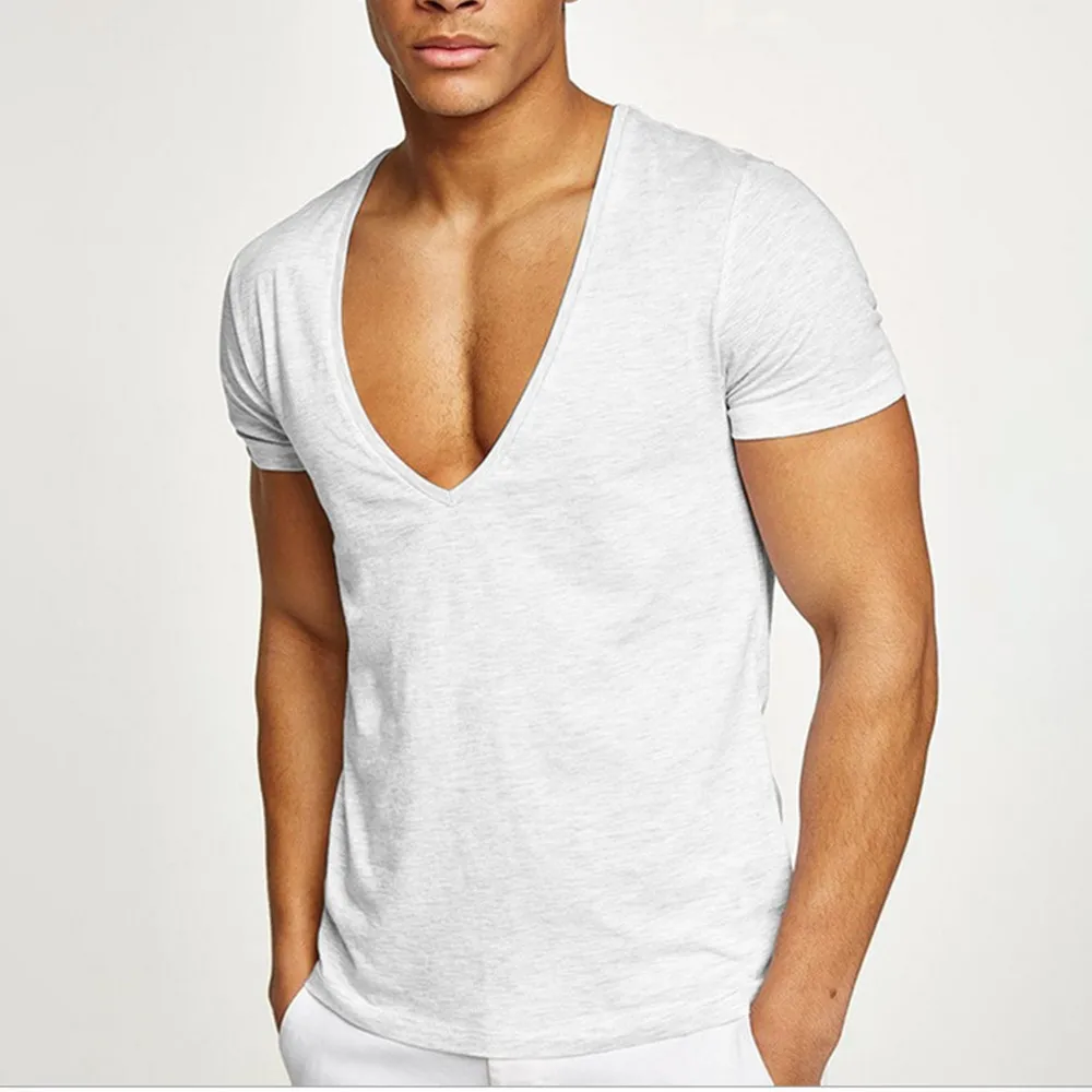 2021 New Clothing Men T Shirt Fitness T-shirts Mens V Neck Man T-shirt For Male Sportswear Short Sleeve Breathable Tops Tees
2021 New Clothing Men T Shirt Fitness T-shirts Mens V Neck Man T-shirt For Male Sportswear Short Sleeve Breathable Tops Tees