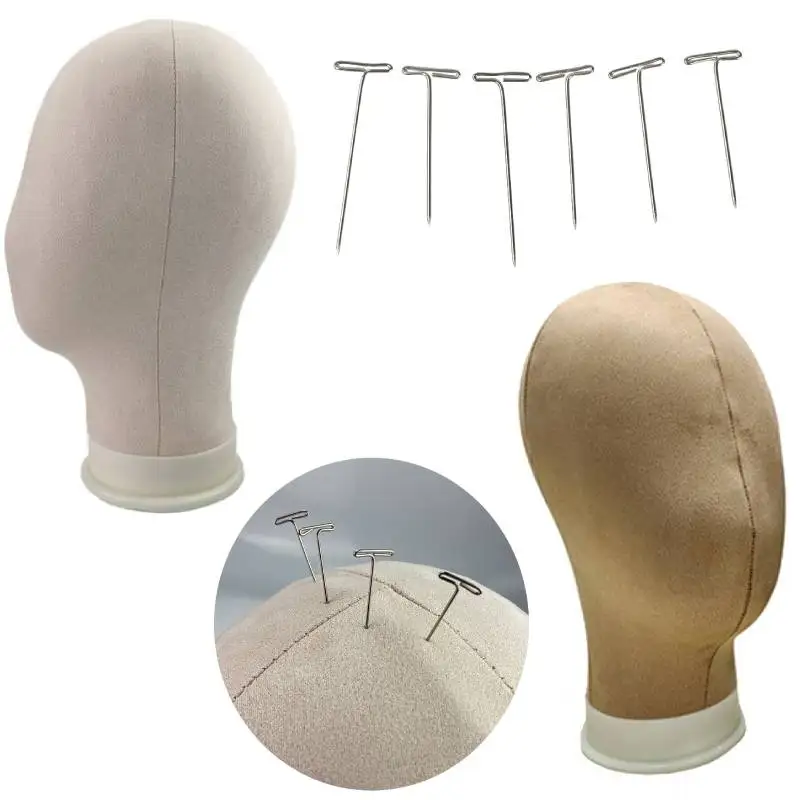 Canvas Wig Head Wig T-pins Mannequin Head for Hairstyling Displaying Making Wig 50pcsT Pins Head Wig Supports Holder Canvas Head
Canvas Wig Head Wig T-pins Mannequin Head for Hairstyling Displaying Making Wig 50pcsT Pins Head Wig Supports Holder Canvas Head