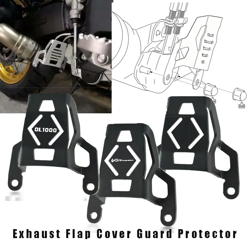 Motorcycle Exhaust Flap Cover Guard Protector For Suzuki DL1000 V Strom1000 2015- 2019 VSTROM 1000 XT 14-20 Accessories Aliminum
Motorcycle Exhaust Flap Cover Guard Protector For Suzuki DL1000 V Strom1000 2015- 2019 VSTROM 1000 XT 14-20 Accessories Aliminum