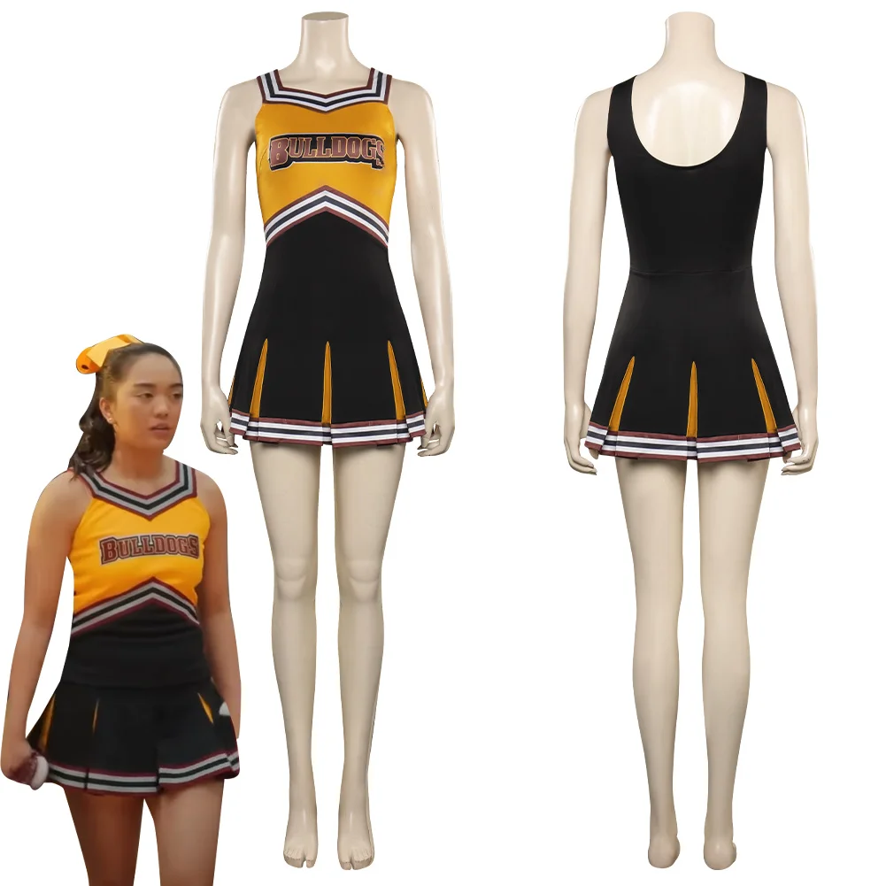 Prom Pact Cheerleading Cosplay Costume Dresses Women Cheerleaders Dress Clothes Outfits Halloween Carnival Party Suit for Girls
Prom Pact Cheerleading Cosplay Costume Dresses Women Cheerleaders Dress Clothes Outfits Halloween Carnival Party Suit for Girls