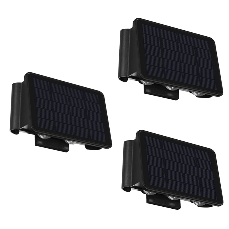 1 PCS Outdoor Up-Down Lighting LED Lamp Solar Wall Washing Lights For Courtyard Garden 4 Light
1 PCS Outdoor Up-Down Lighting LED Lamp Solar Wall Washing Lights For Courtyard Garden 4 Light