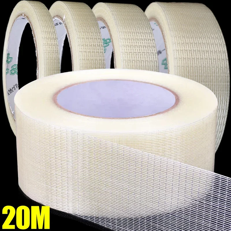 Transparent Mesh Fiber Tape Strong Fixation Mesh Tape Single Side Adhesive Waterproof Seal Grid Tape for Industrial Strapping
Transparent Mesh Fiber Tape Strong Fixation Mesh Tape Single Side Adhesive Waterproof Seal Grid Tape for Industrial Strapping