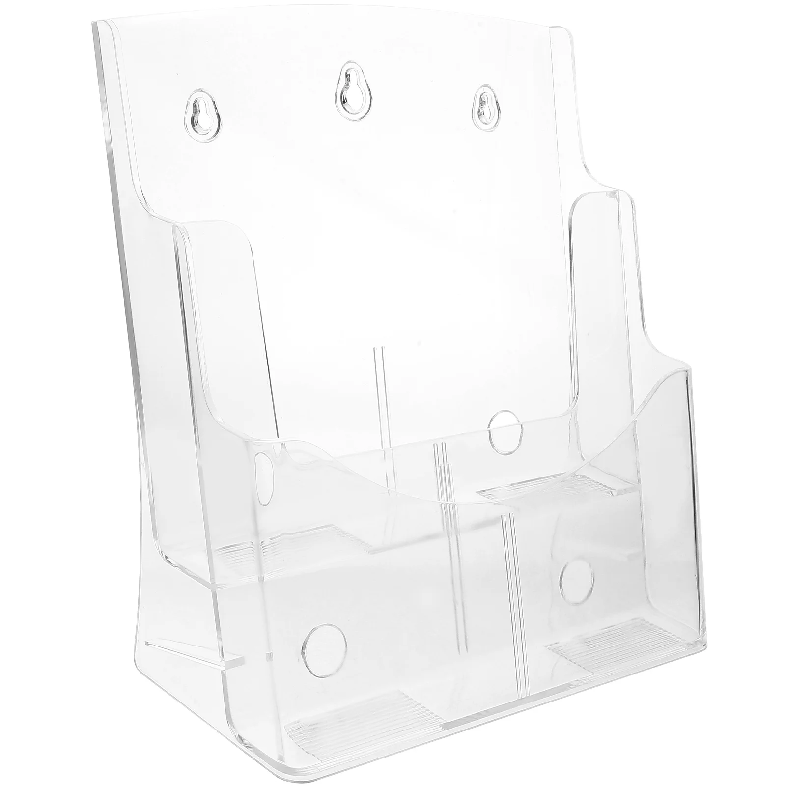 Two Layers Magazine Storage Shelf File Organizer Transparent Brochures Holder for Shop
Two Layers Magazine Storage Shelf File Organizer Transparent Brochures Holder for Shop