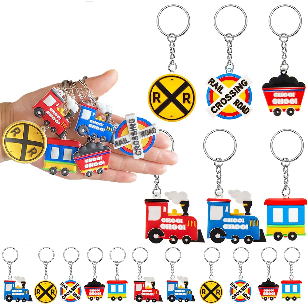 12 Pcs/set Train Theme Party Keychains Silicone Train Keychains Train Party Favors Train Birthday Decorations Supplies Kids Gift
12 Pcs/set Train Theme Party Keychains Silicone Train Keychains Train Party Favors Train Birthday Decorations Supplies Kids Gift
