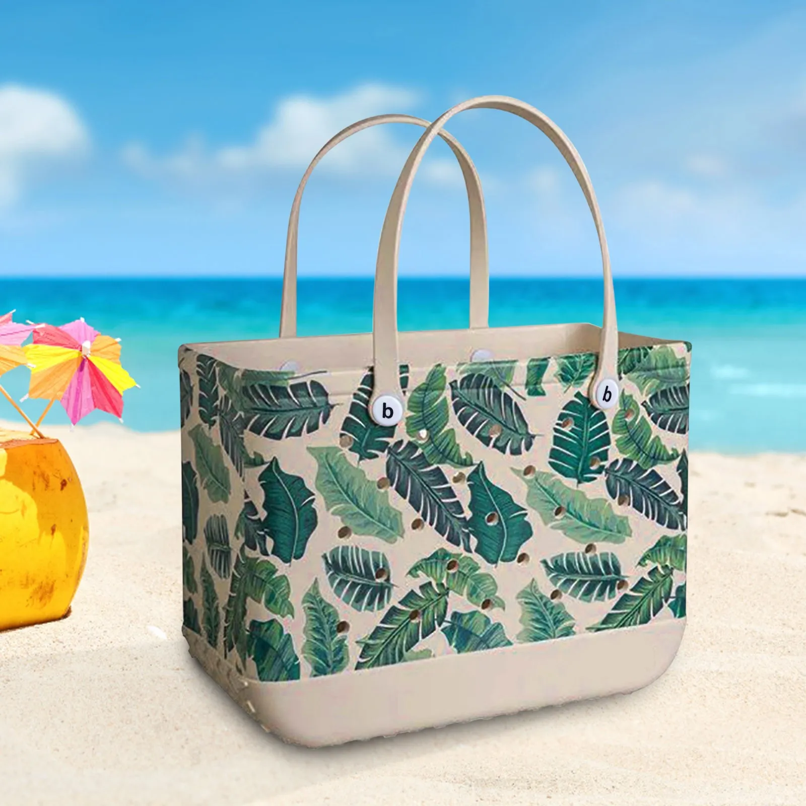 Extra Large Beach Bag Tote Bag For Men Women Beach Tote Travel Bags Washable Open Tote Bag Hollow Handbag Beach Silicone Basket 
Extra Large Beach Bag Tote Bag For Men Women Beach Tote Travel Bags Washable Open Tote Bag Hollow Handbag Beach Silicone Basket