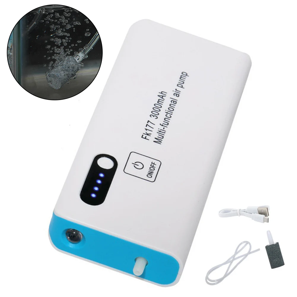 Fishing Aerator Air Pump USB Lithium Battery Charging Oxygen Pump Car Oxygenated Tube 3000mAh Lithium Battery
Fishing Aerator Air Pump USB Lithium Battery Charging Oxygen Pump Car Oxygenated Tube 3000mAh Lithium Battery
