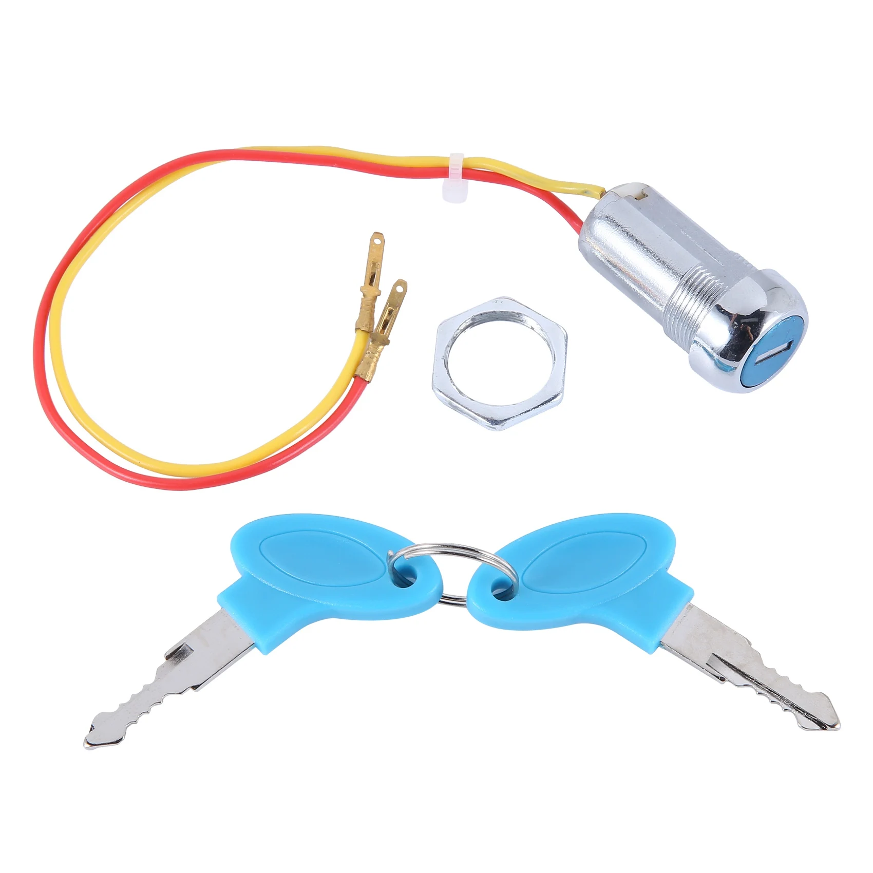Universal Starting Switch Key Lock Wires Ignition Power Keys Switch for Electric Bike Scooters E-Bike
Universal Starting Switch Key Lock Wires Ignition Power Keys Switch for Electric Bike Scooters E-Bike