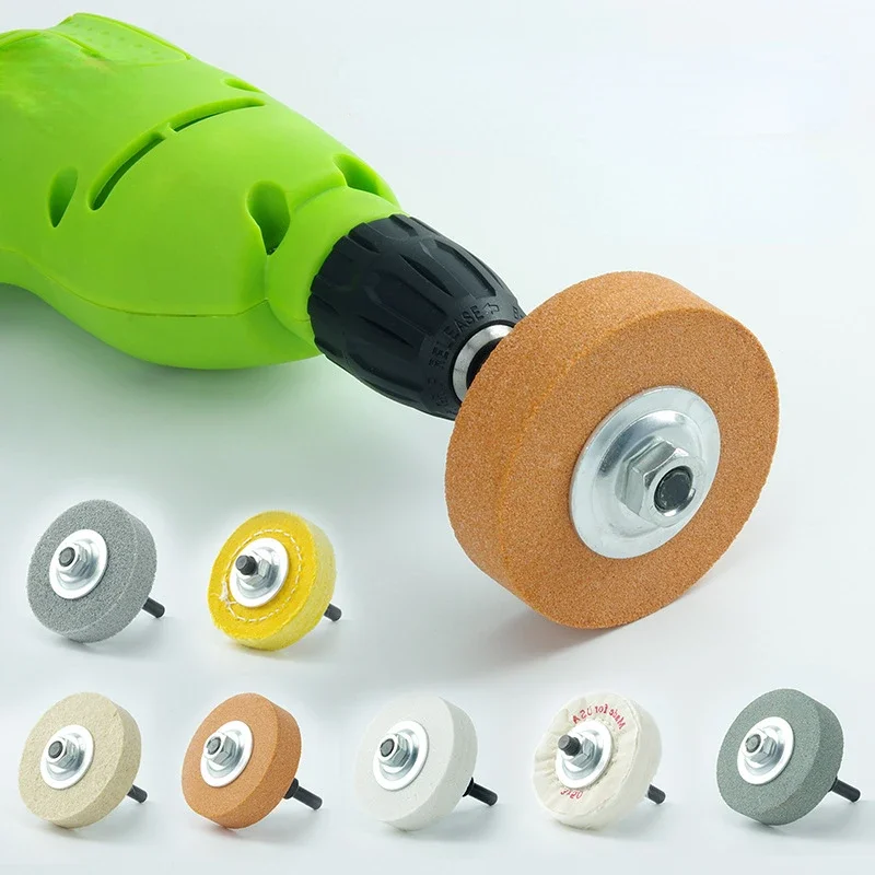 Electric Drill Grinder Grinding and Polishing 3 Inch White Corundum Wheel Fiber Wheel Wool Wheel
Electric Drill Grinder Grinding and Polishing 3 Inch White Corundum Wheel Fiber Wheel Wool Wheel