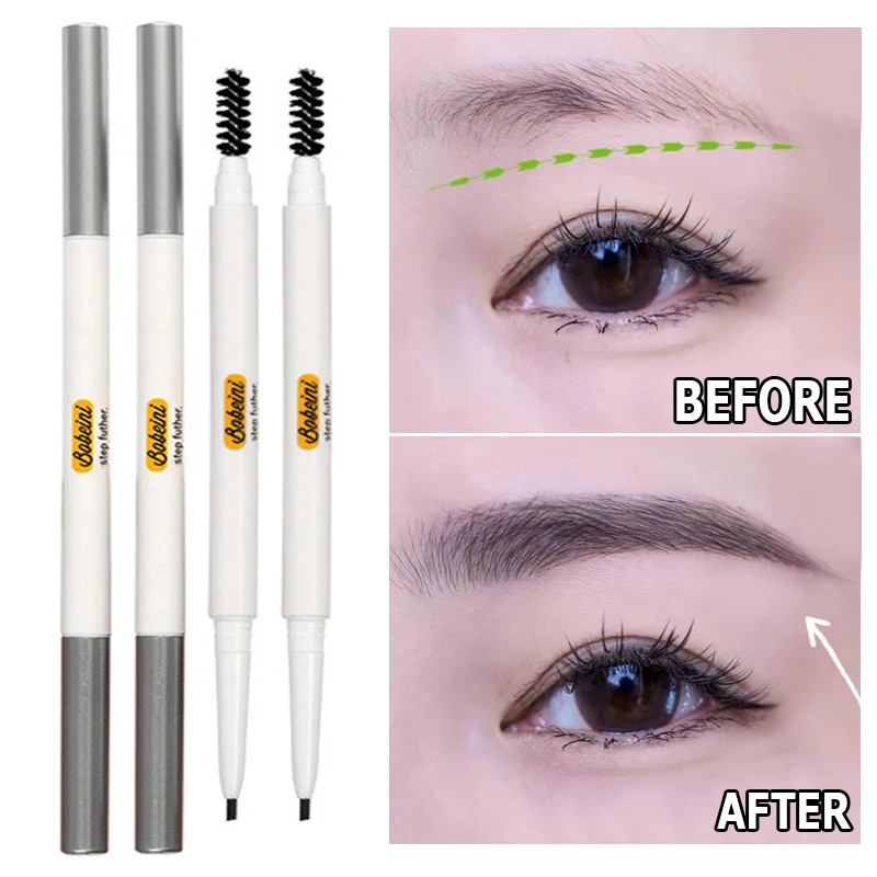 Lasting Natural Eyebrow Pencil Ultra-fine Double Ended Waterproof No Blooming Eyebrow Makeup Brow Enhancers Tattoo Pen Cosmetics
Lasting Natural Eyebrow Pencil Ultra-fine Double Ended Waterproof No Blooming Eyebrow Makeup Brow Enhancers Tattoo Pen Cosmetics