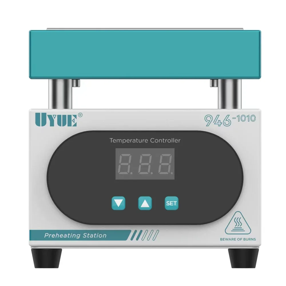 UYUE 946-1010 Heating Table PCB Preheating Platform LCD Middle Frame Removing BGA Motherboard Reballing for Phone Repair Tool
UYUE 946-1010 Heating Table PCB Preheating Platform LCD Middle Frame Removing BGA Motherboard Reballing for Phone Repair Tool
