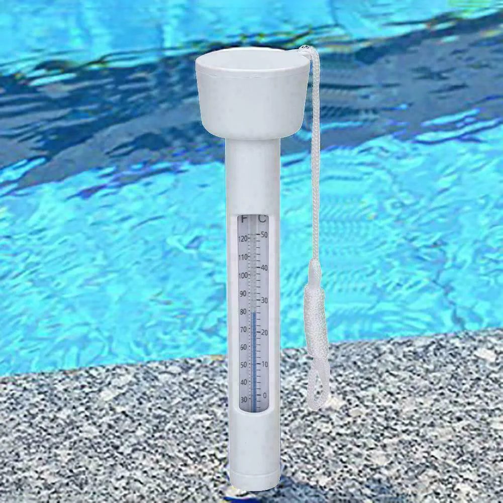Swimming Pool Water Temp Meter Floating Thermometer Temperature Gauge Tester With String For Outdoor Indoor Swimming Pools
Swimming Pool Water Temp Meter Floating Thermometer Temperature Gauge Tester With String For Outdoor Indoor Swimming Pools