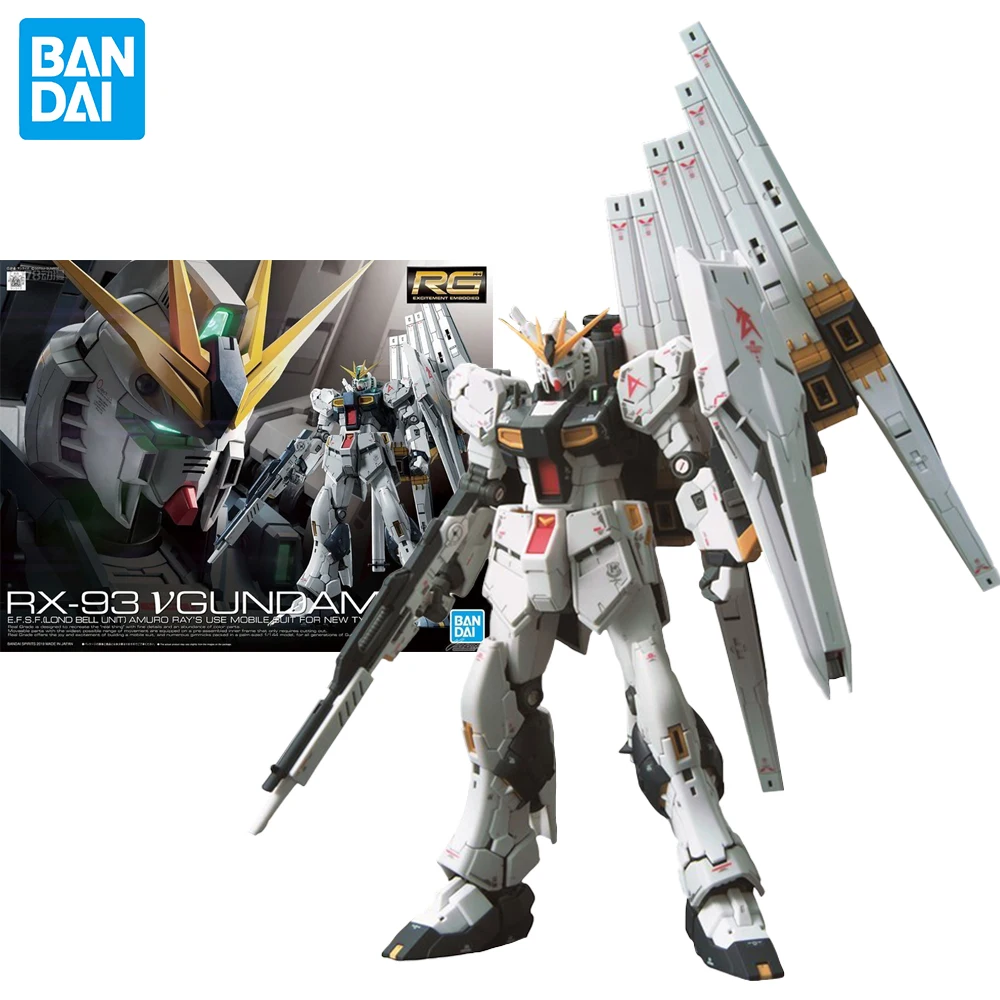 Bandai RG 1/144 RX-93 V Gundam Assemble the model Kit Collectible Anime Action Figure Robot Toys
Bandai RG 1/144 RX-93 V Gundam Assemble the model Kit Collectible Anime Action Figure Robot Toys