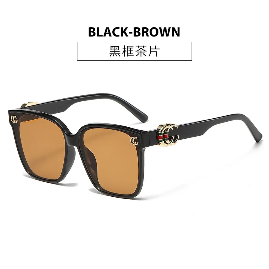 

2024 Luxury Brand Design Sunglasses Men Women Vintage Oversized Driving Sun Glasses UV400 Famale Gradient Shades Oculos De Sol