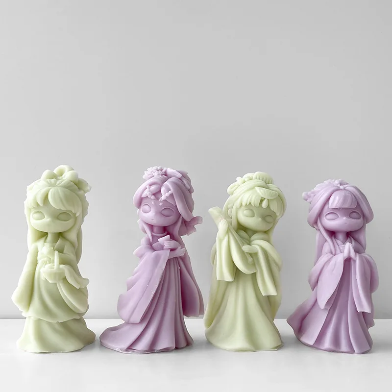 3D Stereoscopic Ancient Style Beauty Plaster Doll Silicone Mold DIY Gypsum Form Coloring Mold Soap Candle Resin Mould Home Decor
3D Stereoscopic Ancient Style Beauty Plaster Doll Silicone Mold DIY Gypsum Form Coloring Mold Soap Candle Resin Mould Home Decor