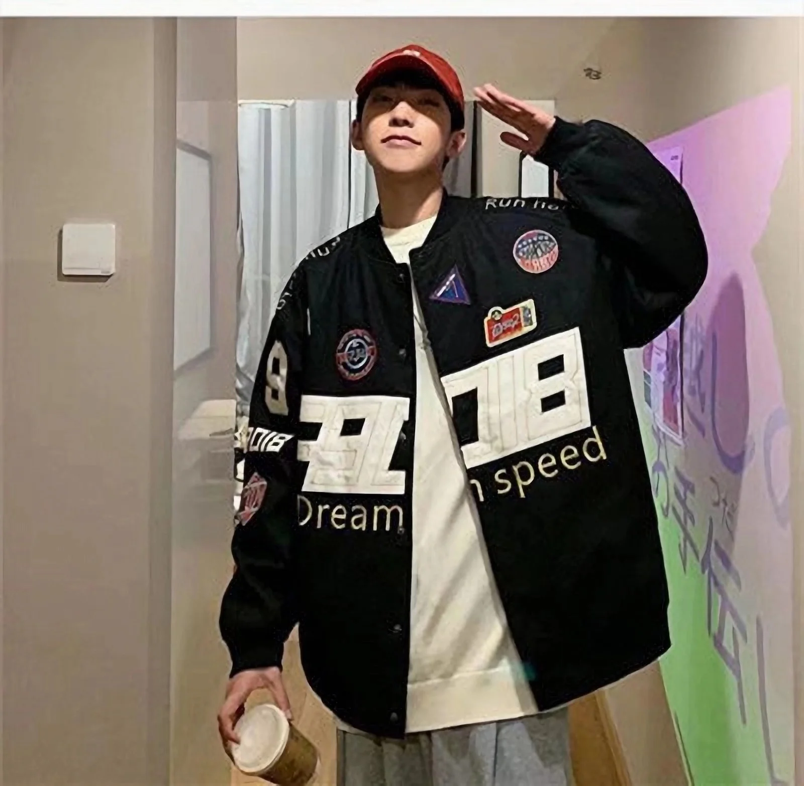 Vintage Moto Jackets Men Oversized Women Biker Coat Men Dirve Jackets Patchwork Embroidery Fashon man Atumn Spring Outwear
Vintage Moto Jackets Men Oversized Women Biker Coat Men Dirve Jackets Patchwork Embroidery Fashon man Atumn Spring Outwear