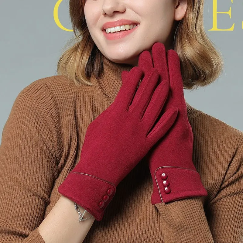 Winter Elegant Women's Gloves Touch Screen Thin Velvet Stretch Glove Spring Autumn Mittens
Winter Elegant Women's Gloves Touch Screen Thin Velvet Stretch Glove Spring Autumn Mittens
