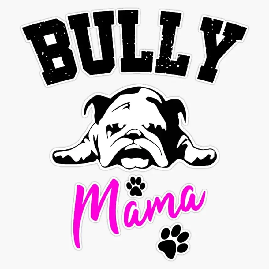 

Kopie Von Ladies Bully Mama English Bulldog Sticker Funny Dog Mum Oeb Sticker Decal Bumper Van | Trucks | Motorcycle Reflective