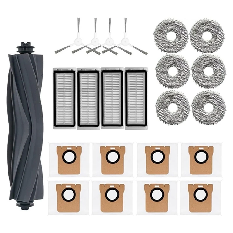 Hepa Filter Mop Dust Bag Robot Vacuum Cleaner Replacement Parts For Dreame Bot L20 Ultra / X20 Pro
Hepa Filter Mop Dust Bag Robot Vacuum Cleaner Replacement Parts For Dreame Bot L20 Ultra / X20 Pro