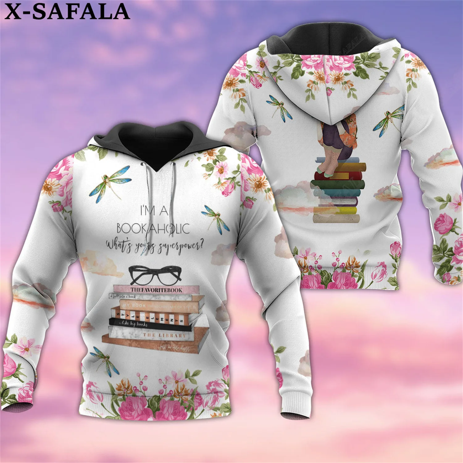 Books Lover With Beautiful Roses 3D Full Print Mens hoodies Harajuku Streetwear Fashion Hoodie Unisex Sweatshirt Casual Clothing
Books Lover With Beautiful Roses 3D Full Print Mens hoodies Harajuku Streetwear Fashion Hoodie Unisex Sweatshirt Casual Clothing