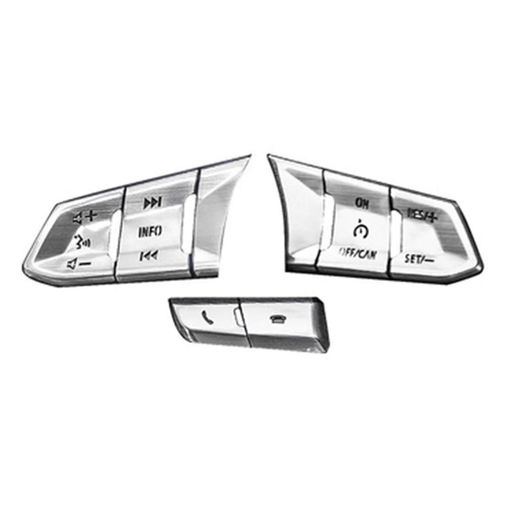 Durable Switch Cover Trim Steering Wheel Trim Aluminum Alloy Anti-Scratch Car Easy Clean For Mazda 6 Atenza 2020-2021 Kit
Durable Switch Cover Trim Steering Wheel Trim Aluminum Alloy Anti-Scratch Car Easy Clean For Mazda 6 Atenza 2020-2021 Kit