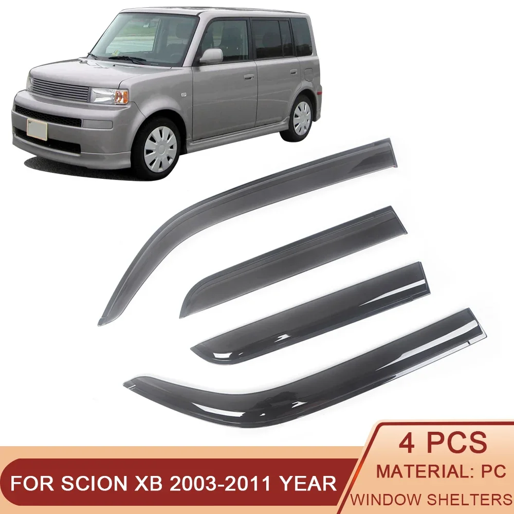 For Scion XB 2003-2011 Car Side Window Visor Sun Rain Guard Shade Shield Shelter Protector Cover Trim Frame Sticker Accessories
For Scion XB 2003-2011 Car Side Window Visor Sun Rain Guard Shade Shield Shelter Protector Cover Trim Frame Sticker Accessories