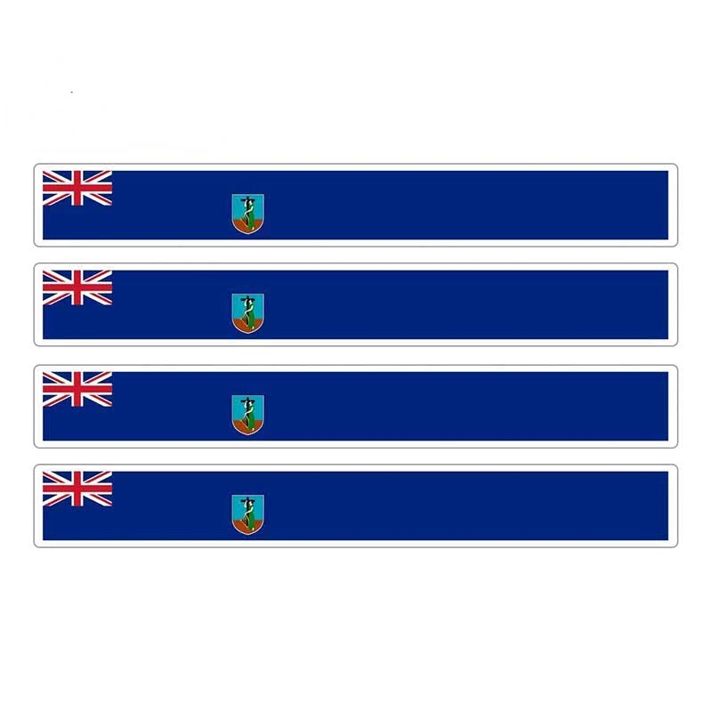 Car striped motorcycle racing flag skateboard bicycle tuning Montserrat car sticker
Car striped motorcycle racing flag skateboard bicycle tuning Montserrat car sticker