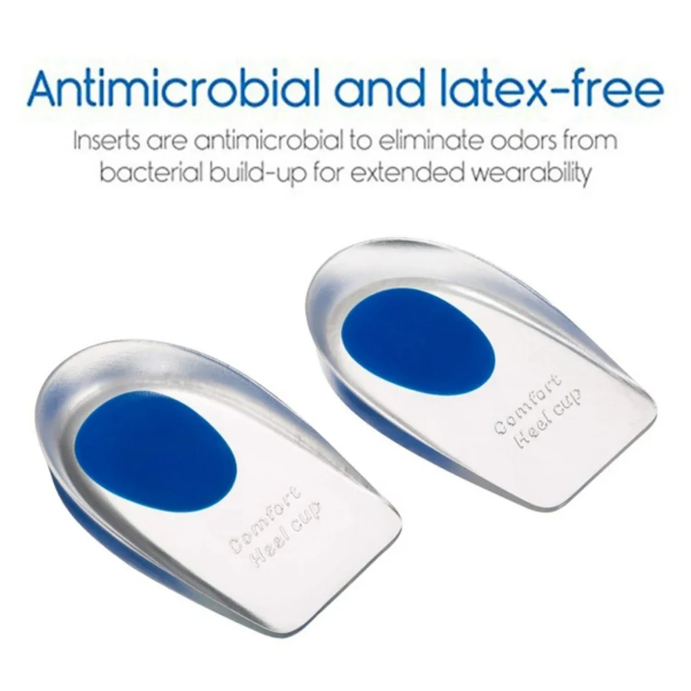 Plantillas de Gel para talon para correr suave para espolones de talón, alivio del dolor, cojín para pies, masajeador de pies, cuidado, tazas para el talón, almohadillas para zapatos, plantillas para aumentar la altura 12 Plantillas de Gel para talon para correr suave Plantillas de Gel para talon para correr suave para espolones de talón, alivio del dolor, cojín para pies, masajeador de pies, cuidado, tazas para el talón, almohadillas para zapatos, plantillas para aumentar la altura » Plantillas de Gel para talon para correr suave
