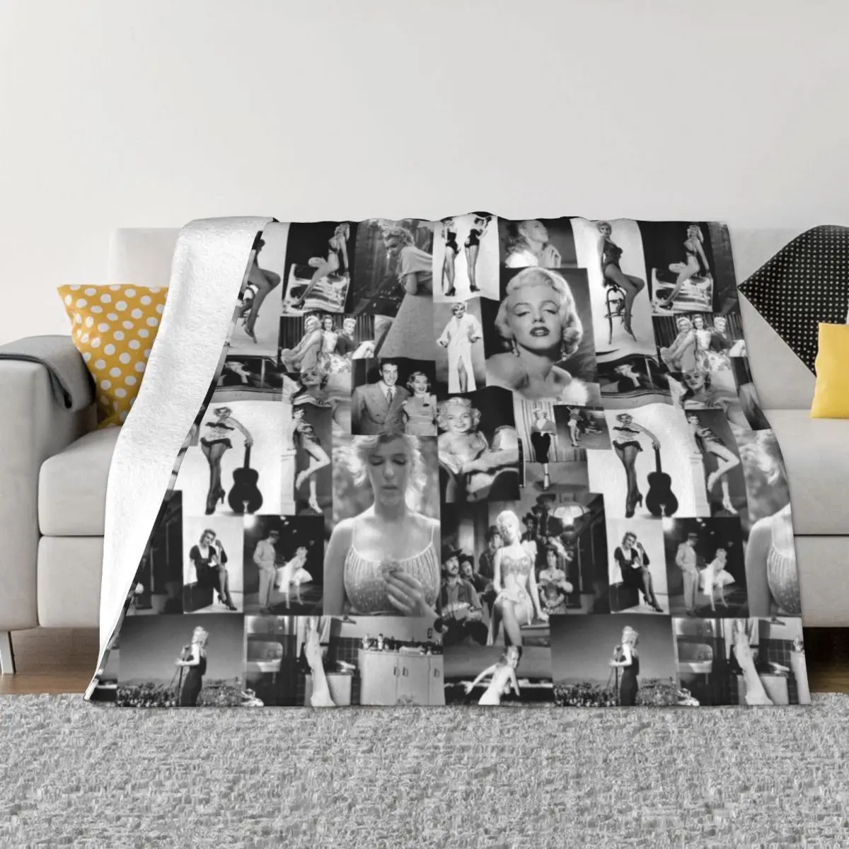 Marilyn Monroe Collage by Kissa Gwendolyn Throw Blanket Beautifuls Weighted Cute Plaid Blankets
Marilyn Monroe Collage by Kissa Gwendolyn Throw Blanket Beautifuls Weighted Cute Plaid Blankets