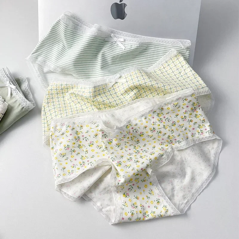 New cotton panties women floral fabric soft breathable girls sexy panties solid color women panties
New cotton panties women floral fabric soft breathable girls sexy panties solid color women panties