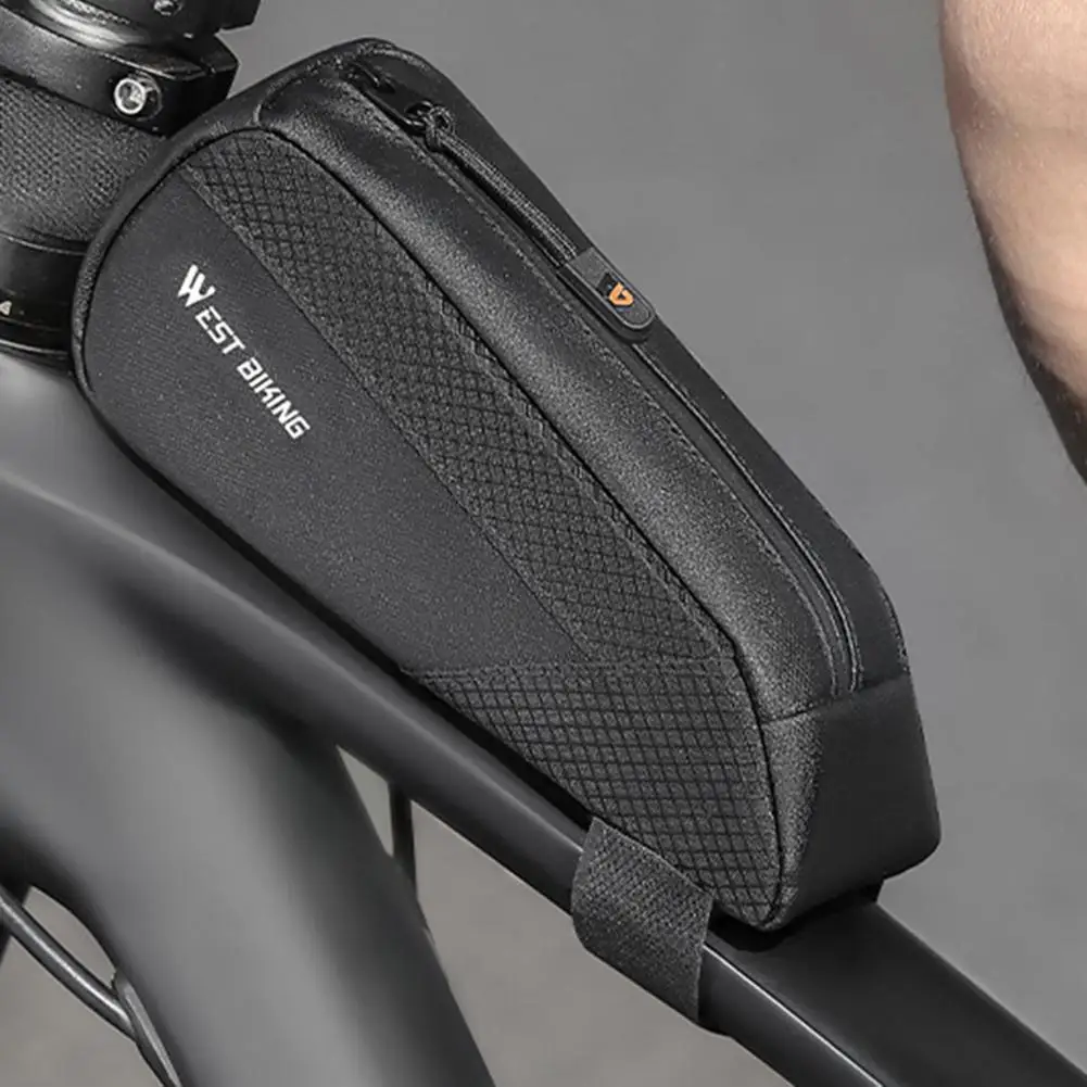 Capacity Storage Bag Bicycle Bag Waterproof Bicycle Frame Bags with Capacity Fastener Tape Design for Convenient Cycling Storage
Capacity Storage Bag Bicycle Bag Waterproof Bicycle Frame Bags with Capacity Fastener Tape Design for Convenient Cycling Storage
