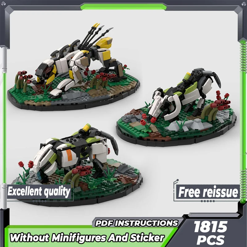 Popular Game Model Moc Building Bricks Dawn Horror Monster Technology Modular Blocks Gifts Christmas Toys DIY Sets Assembly
Popular Game Model Moc Building Bricks Dawn Horror Monster Technology Modular Blocks Gifts Christmas Toys DIY Sets Assembly