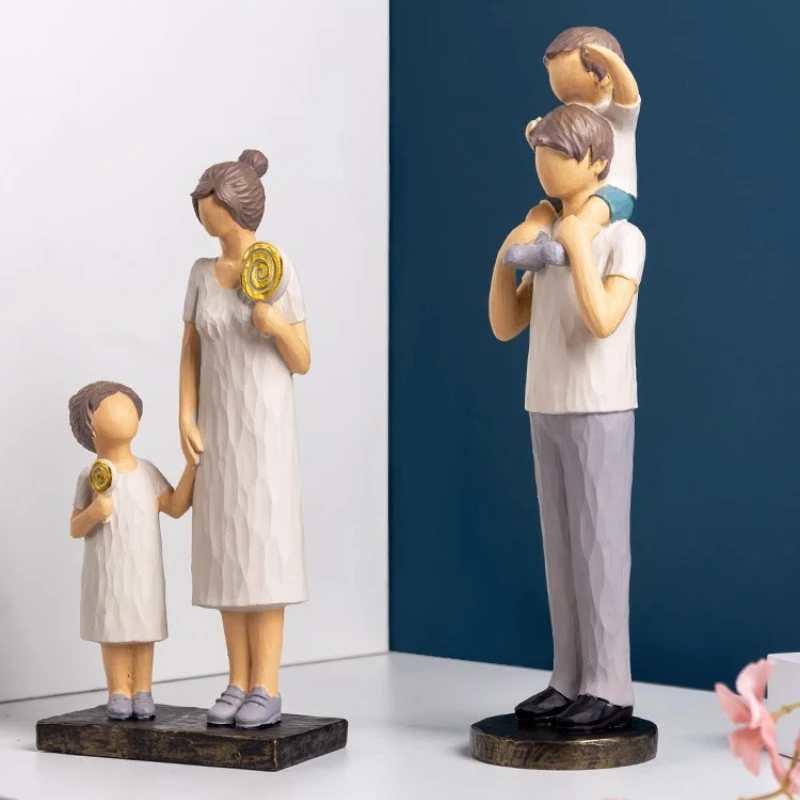 Nordic Simple Happy Family Character Statue Art Ornament, Living Room TV Cabinet, Bedroom, Desktop Home Decoration, Resin Crafts
Nordic Simple Happy Family Character Statue Art Ornament, Living Room TV Cabinet, Bedroom, Desktop Home Decoration, Resin Crafts