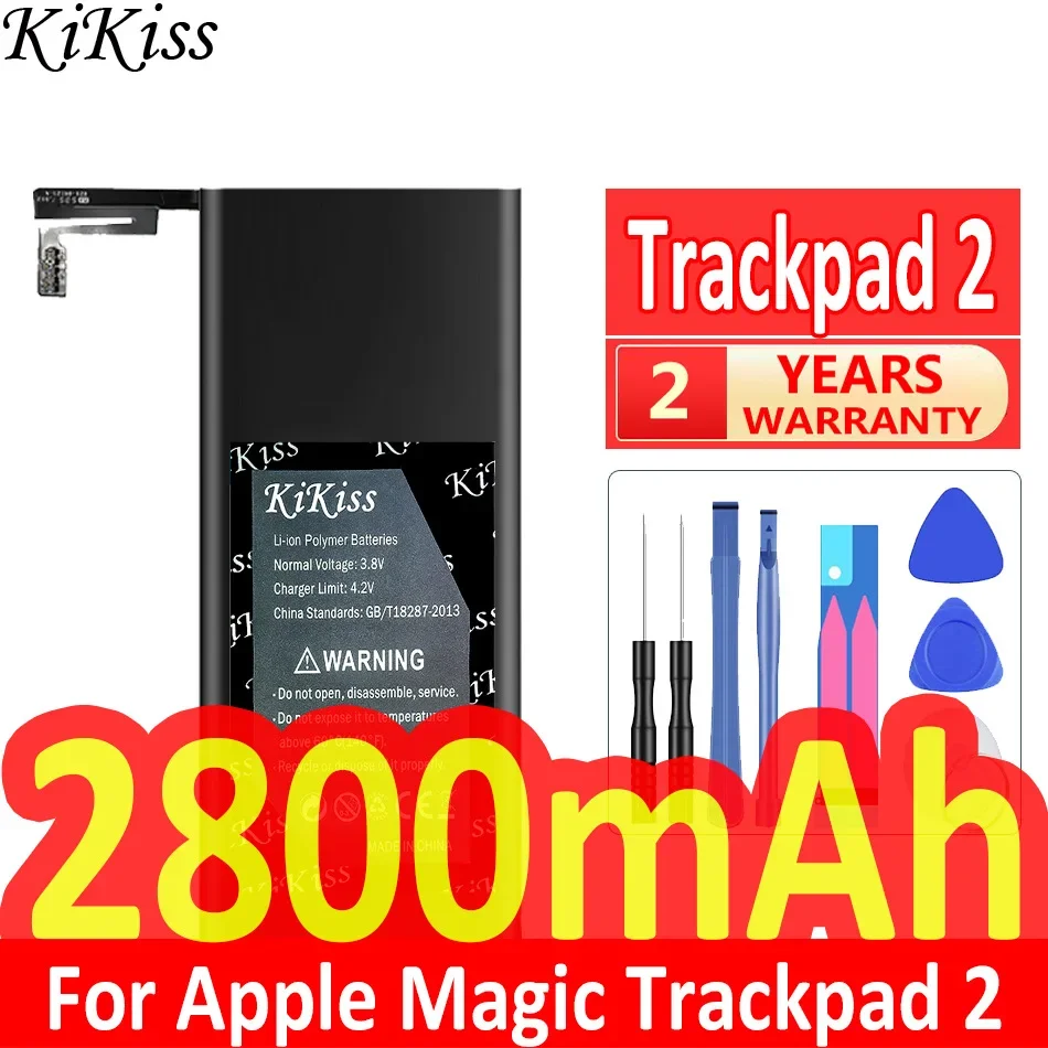 Аккумулятор KiKiss Trackpad2 2800 мАч для сенсорной панели Apple Magic Trackpad 2 A1542 020-8446 + Бесплатные инструменты
Аккумулятор KiKiss Trackpad2 2800 мАч для сенсорной панели Apple Magic Trackpad 2 A1542 020-8446 + Бесплатные инструменты