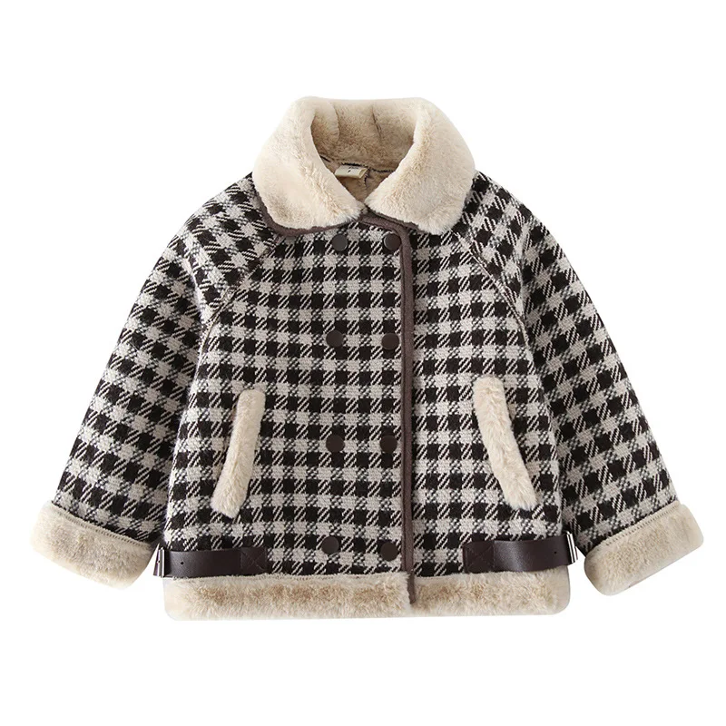 Winter Wool Coat For Boys Thicken Warm Children Woolen Jackets Plush Abrigos Soft 1-8 Years Old Kids Jacket Baby Boy Clothes
Winter Wool Coat For Boys Thicken Warm Children Woolen Jackets Plush Abrigos Soft 1-8 Years Old Kids Jacket Baby Boy Clothes