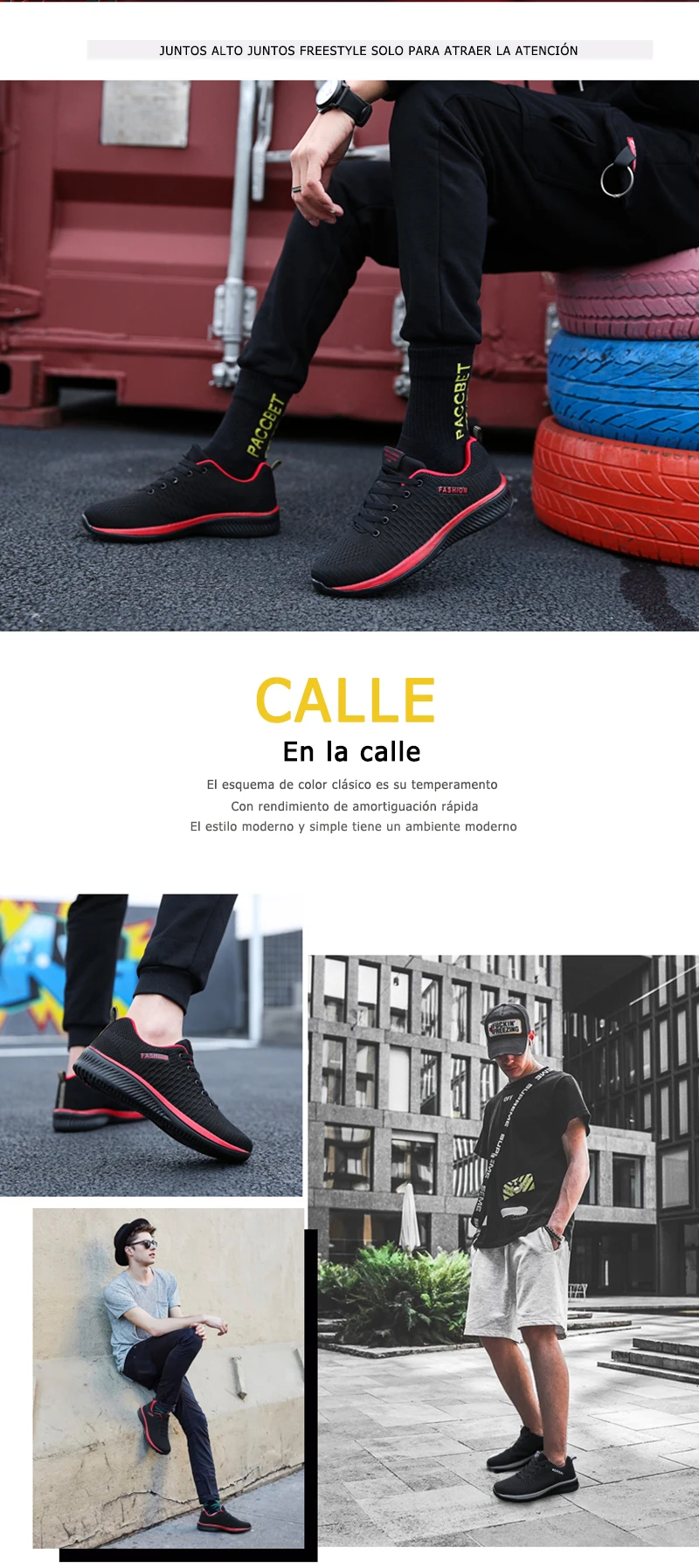 Zapatillas de deporte de punto para hombre y mujer, zapatillas deportivas transpirables para correr, caminar y gimnasio Zapatillas de deporte de punto para hombre y mujer, zapatillas deportivas transpirables para correr, caminar y gimnasio