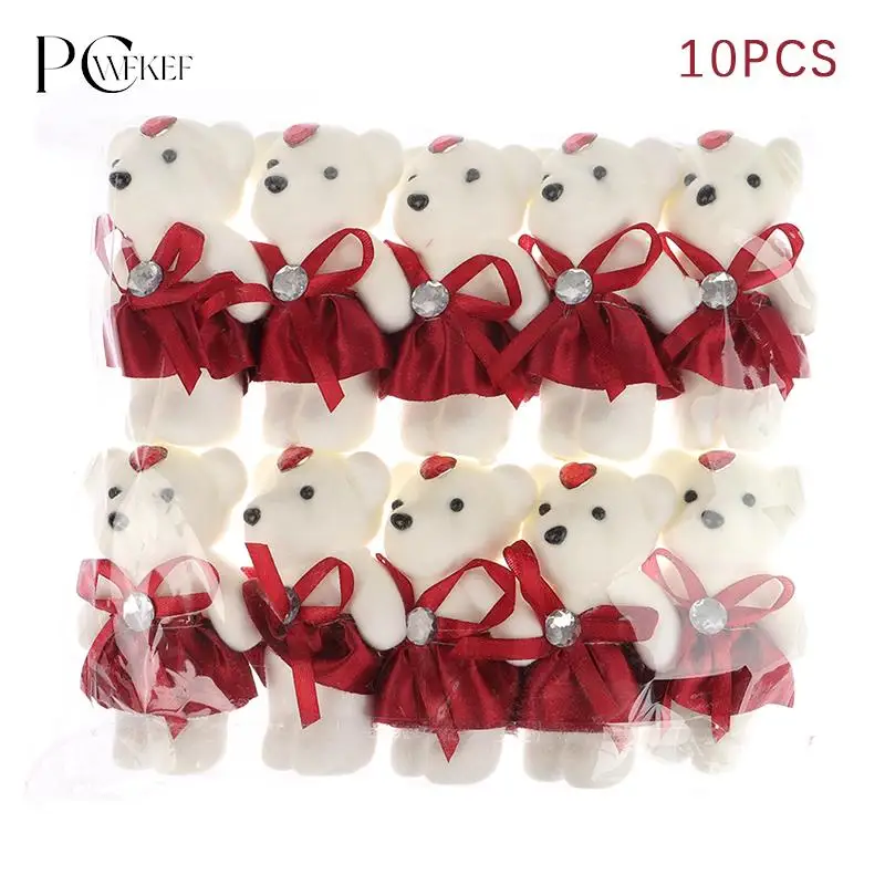 10Pcs 12cm Bear Flower Bouquet Toy Cartoon Doll Teddy Bear Bouquet Graduation Birthday Wedding Gifts Party Decor
10Pcs 12cm Bear Flower Bouquet Toy Cartoon Doll Teddy Bear Bouquet Graduation Birthday Wedding Gifts Party Decor