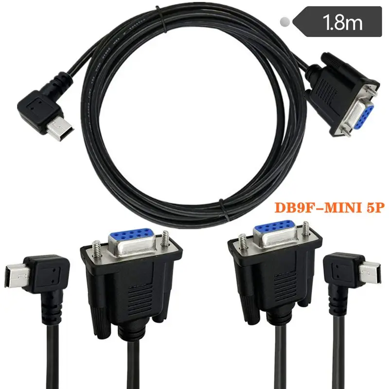 1,8 м RS232 Женский к т-порту MINI USB5P левый и правый угловой DB9 Женский к мини USB5P кабель адаптера
1,8 м RS232 Женский к т-порту MINI USB5P левый и правый угловой DB9 Женский к мини USB5P кабель адаптера